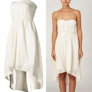 🟣 NWT Quicksilver High Low Dress Ivory
